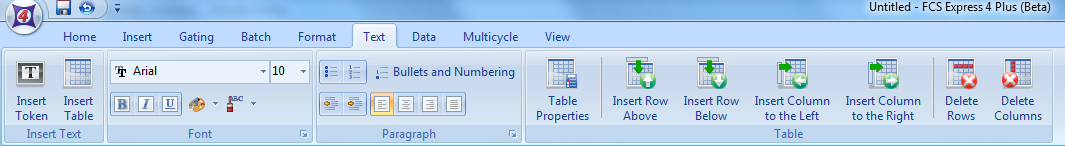 图3.14  Text Tab (文本标签卡)